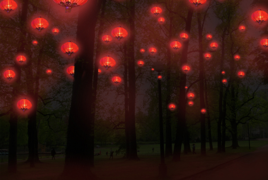 Parc de la Tête d'Or - Fête des Lumières 2013