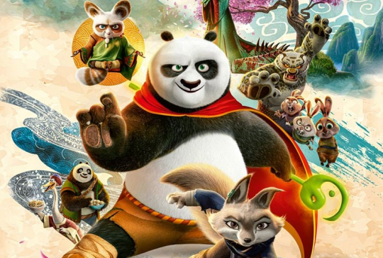 Kung Fu Panda 4 : affiche finale