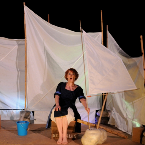 Mer agitée à peu agitée