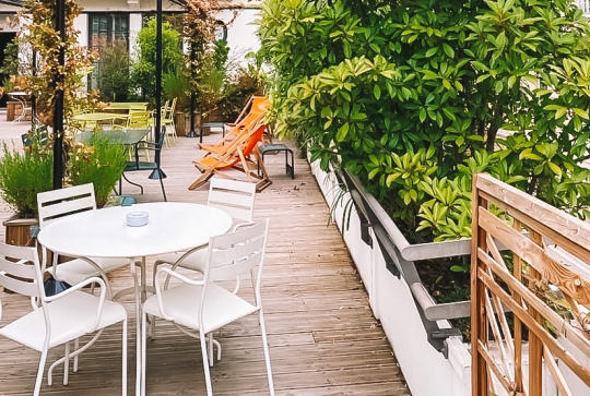 Collège Hôtel - Terrasse secrète