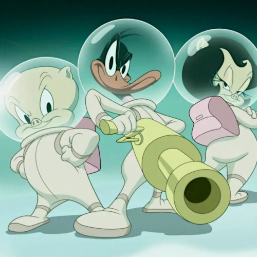 Daffy et Porky sauvent le monde : affiche