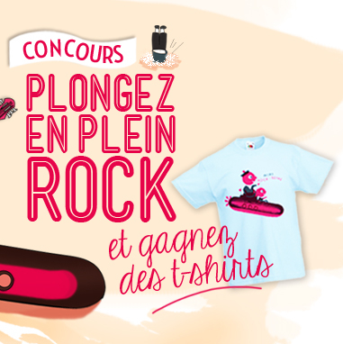 Plongez en plein rock gagnez des t-shirts