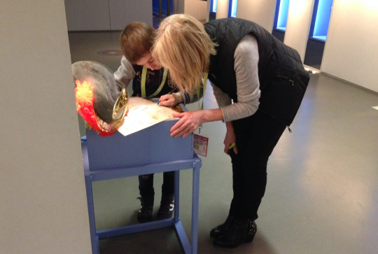 Parcours jeu La Nuit au Musée à Rennes, au Musée de Bretagne