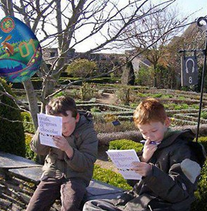 Chasse aux oeufs de Pâques 2013 au Château d'Angers