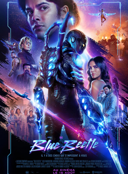 Blue Beetle : affiche