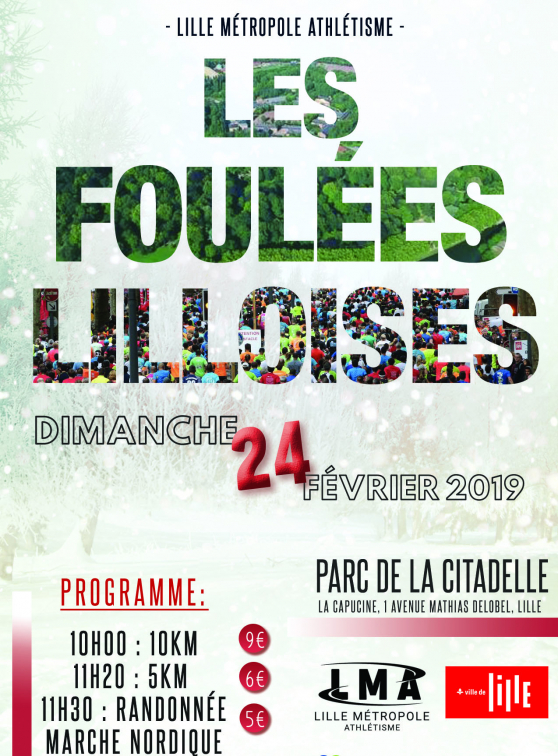Les foulées lilloises - 1ère édition
