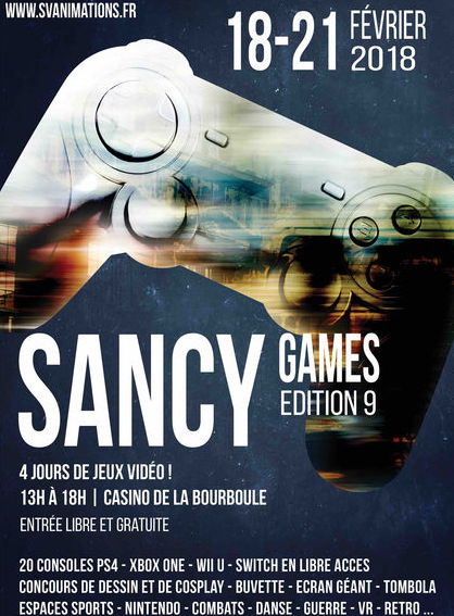 Sancy Games - Affiche 2018