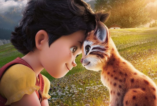 Heidi et le lynx des montagnes : affiche