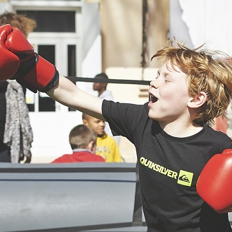 Printemps du sport 2014 - Boxe enfants © Ville de Pessac / Nikolas Ernult