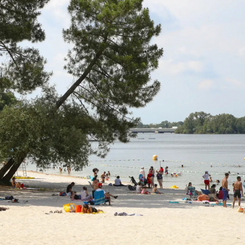 La Plage du Lac : baignade près de Bordeaux