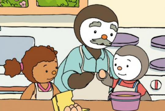 Papi-cha, le grand-père de T'choupi