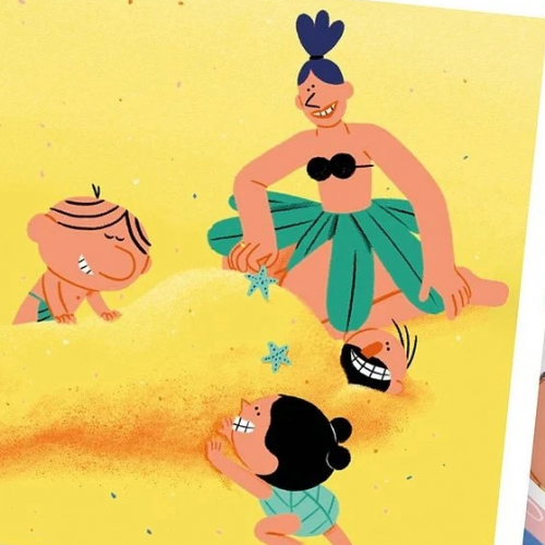 Bonjour l'été : affiche