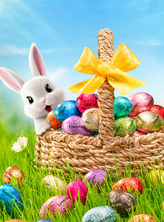 Chasse aux oeufs de Pâques 2024 avec Leonidas