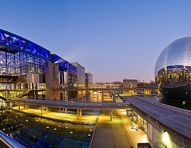 Cité des Sciences et de l'Industrie et la Géode