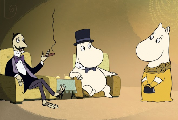 Moomins sur la riviera