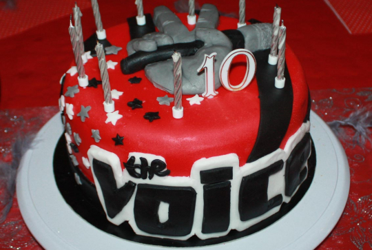 Gâteau The Voice