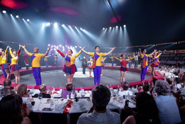 Spectacle 40 ans Cirque Arlette Gruss : dîner