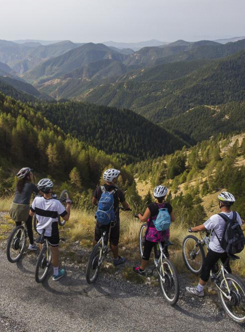 La balade brigasque : Panorama sur les montagnes