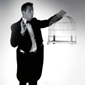 Le siffleur et son quatuor à cordes