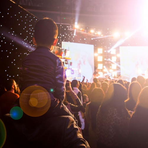 Image concert avec un enfant Grand Bal Swing