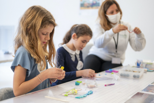 Atelier "Paysages pas sages" à la Fondation Louis Vuitton
