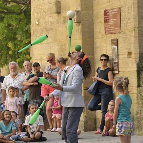 Cercle Sophie : jonglage