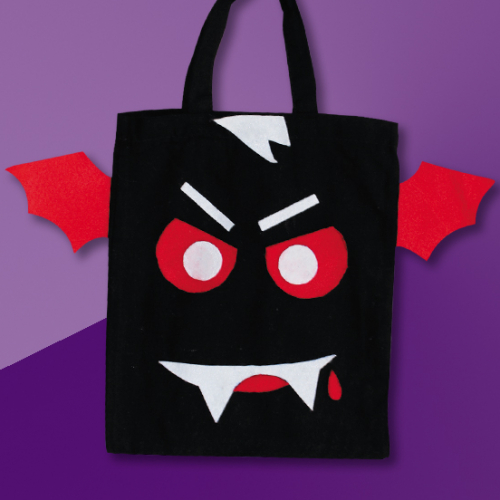 Sac à bonbons chauve-souris