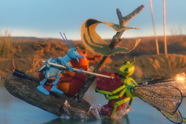 Nico & Patou : radeau