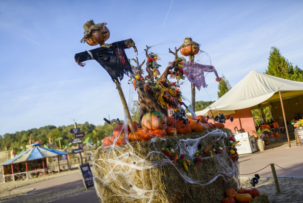 Halloween 2022 à Mer de Sable - Épouvantails et citrouilles