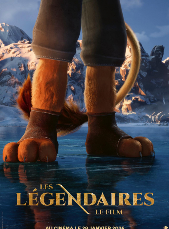 Les Légendaires : affiche pied