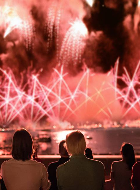 Top des feux d'artifice en France