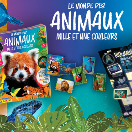 Gagnez des stickers PANINI "Animaux"