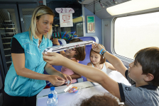 Service SNCF Junior & Cie - dans le train