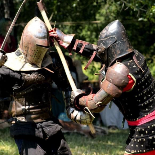 Médiévales de Bouliac : combat