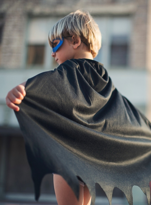 Paris Fan Festival : enfant en super-héros