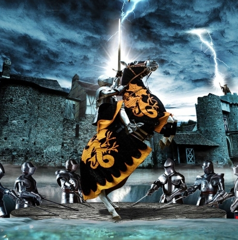 Chevalier table ronde puy du fou