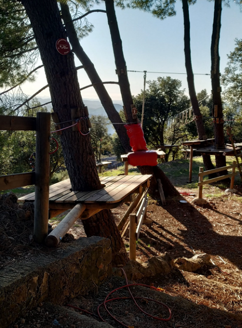 Riviera Nature : Parcours accrobranche avec panorama