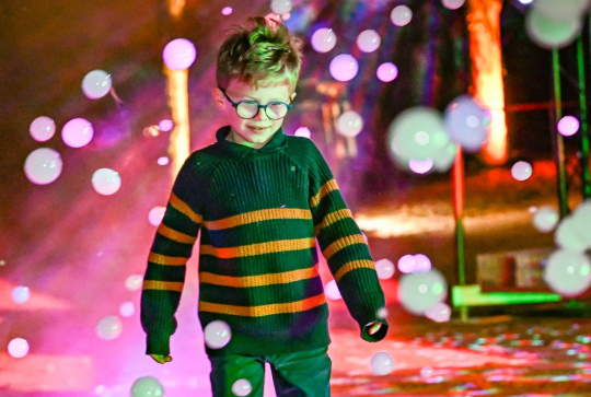 Lumières en Seine : bulles