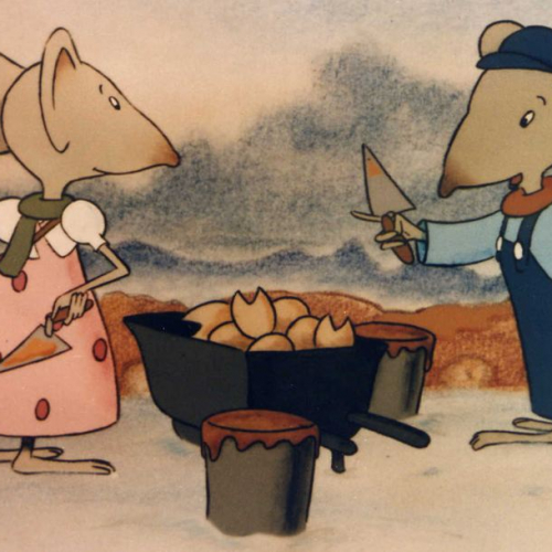 La Souris du Père Noël - les 2 souris