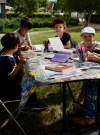Atelier manuel enfants extérieur
