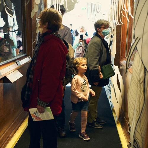 Musée de l'histoire et de l'immigration : visite au Palais, février 2022