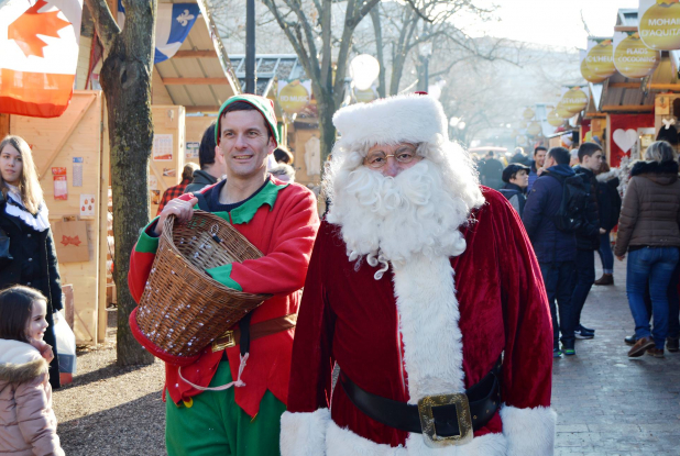 Marché de Noël de Bordeaux : le Père Noël