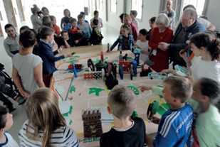 Atelier parent-enfant à l'Espace Le Carré