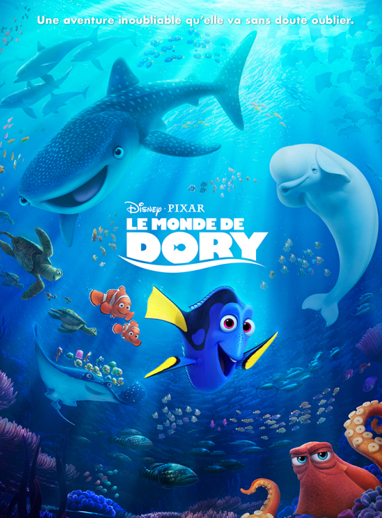 Le Monde de Dory - affiche officielle