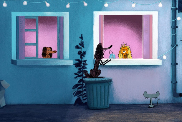 Chien Pourri, la vie à Paris ! : fenêtre