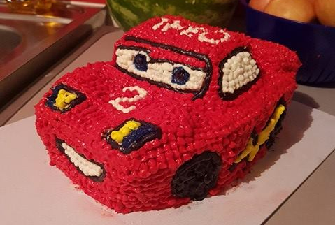 Gâteau Cars