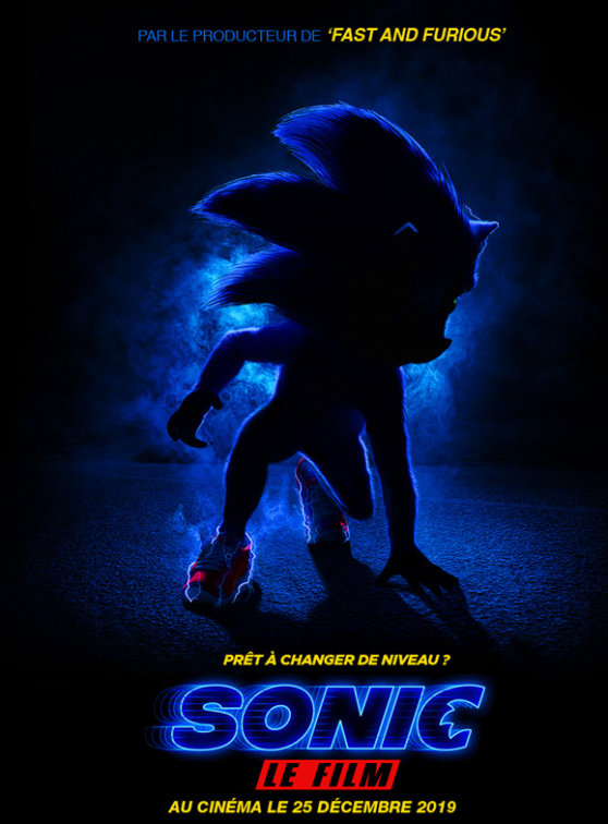 Sonic, le hérisson - Affiche teaser