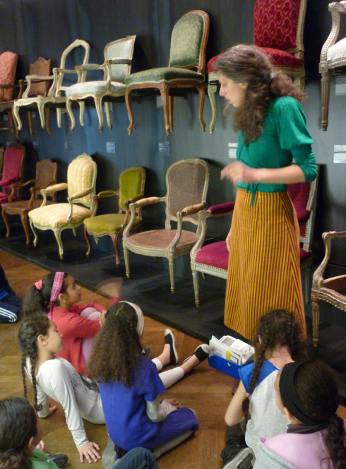 Visite enfant arts décoratifs