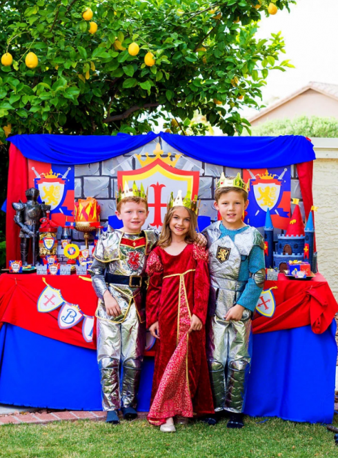 Moyen Âge : un anniversaire enfant au temps des chevaliers