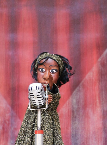 Mama Swing - Alexandre Chetail : Chanteuse marionnette noire